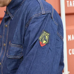 Black Stallion FR Denim Work Shirt – FS8-DNM