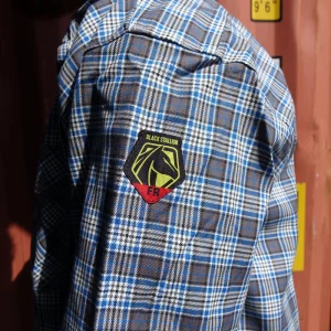 Black Stallion FR Cotton Work Shirt Gray Plaid – FS9-PGY