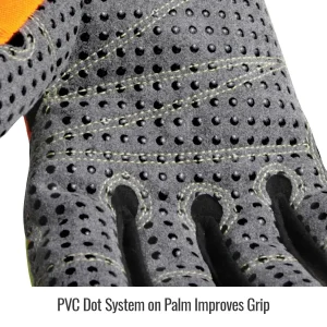 Revco Black Stallion ToolHandz MAX Cut A7 Dotted Palm TPR Impact Winter Mechanic’s Gloves #GW2226-OB