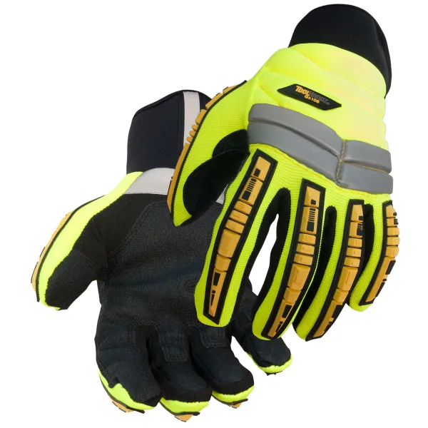Revco Black Stallion ToolHandz Synthetic Leather Impact Mechanic’s Gloves #GX108