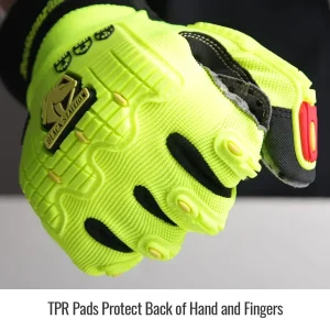 Revco Black Stallion ToolHandz MAX Cut A2 Dotted Palm Mechanic’s Gloves #GX2025-YB