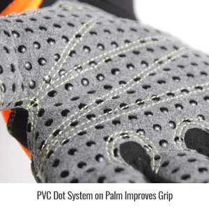 Revco Black Stallion ToolHandz MAX Cut A7 Dotted Palm TPR Impact Mechanic’s Gloves #GX2126-OB