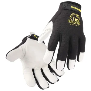 Revco Black Stallion ToolHandz Core Cow Grain Leather Palm Mechanic’s Gloves #GX4140-BW