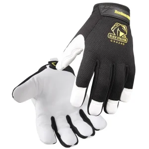 Revco Black Stallion ToolHandz Core Goat Grain Leather Palm Mechanic’s Gloves #GX4240-BW