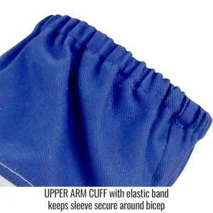 Revco Black Stallion Grain Goatskin & FR Cotton Hybrid Welding Sleeves (Pair) #HG-19S