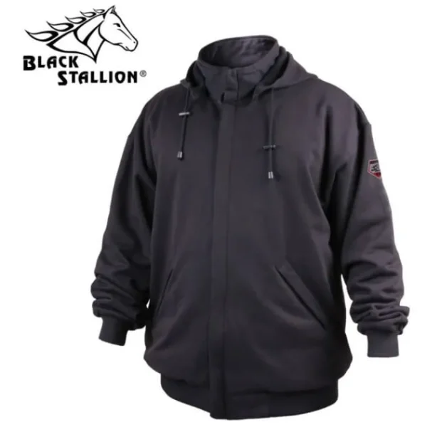 Revco Black Stallion TruGuard™ 200 FR Cotton Hooded Sweatshirt #JF1331BK