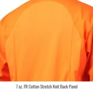 Revco Black Stallion ToolHandz Stretch-back FR Cotton Welding Jacket, 32″ Length (Orange) #JF1625-OR