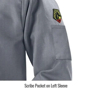 Black Stallion Gray FR Cotton Welding Jacket – JF2220-GY