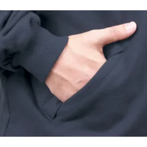 Black Stallion AR/FR Cotton Full-Zip Hooded Sweatshirt JF3530-NV