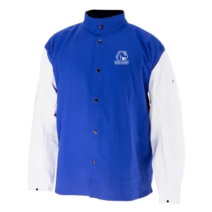 Black Stallion Grain Goatskin & FR Cotton Hybrid Welding Jacket – JH3010-RB