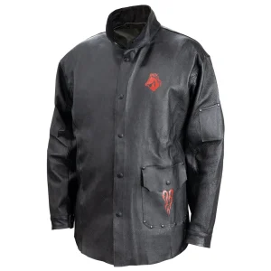 Black Stallion BSX Contoured Grain Pigskin Welding Jacket – JL2035-BK