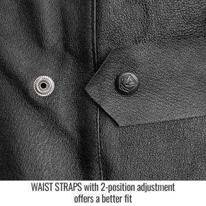 Revco Black Stallion BSX Coat Pig Grain Leather Welding Jacket (Black) #JL2035-BK