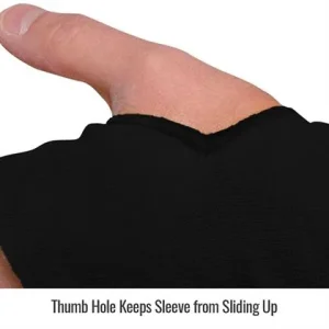 Revco Black Stallion A3 Cut-Resistant 18 Inch Sleeves with Thumb Slot KS-18T-BK