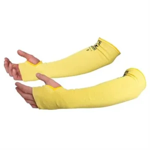 Revco Black Stallion A3 Cut-Resistant 18 Inch Sleeves with Thumb Slot KS-18T-YL