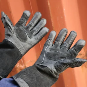 BSX AngelFire Women’s Stick/MIG Welding Gloves Black w Flourish – LS50