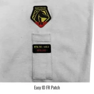 Revco Black Stallion 7 Oz Flame-Resistant Cotton Long Sleeve T-Shirt – NFPA 2112, NFPA 70E (Gray) #TF2510-GY
