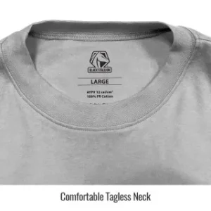 Revco Black Stallion 7 Oz Flame-Resistant Cotton Long Sleeve T-Shirt – NFPA 2112, NFPA 70E (Gray) #TF2510-GY