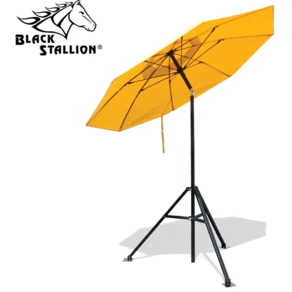Revco Black Stallion Industrial FR Umbrella and Tripod Stand Set #UB150