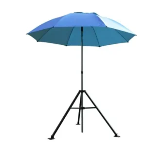 Black Stallion Flame-Resistant Industrial Umbrella #UB250 (with stand)