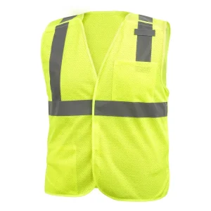 Revco Black Stallion ANSI Class 2 Break-Away Hi-Vis Safety Vest (Lime) #VS2025-LM