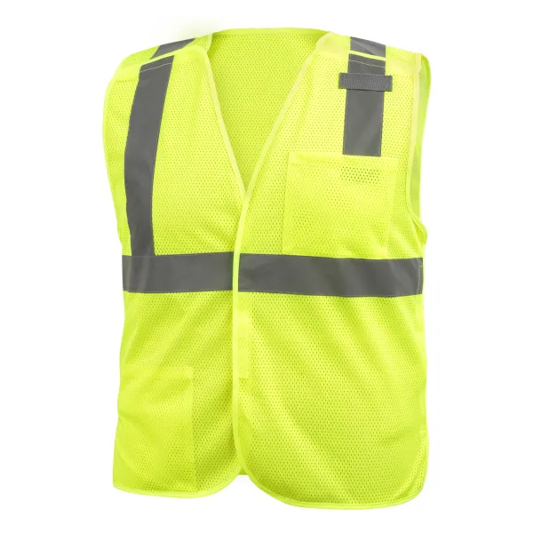 Revco Black Stallion ANSI Class 2 Break-Away Hi-Vis Safety Vest (Lime) #VS2025-LM