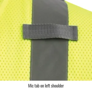 Revco Black Stallion ANSI Class 3 Short Sleeve Hi-Vis Safety Vest (Lime) #VS2030-LM