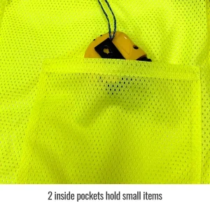 Revco Black Stallion ANSI Class 2 7-Pocket Hi-Vis Safety Vest (Lime) #VS2035-LM