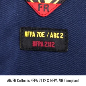 Revco Black Stallion Flame-Resistant (FR) Cotton Stone Work Shirt (Navy) #WF2110-NV