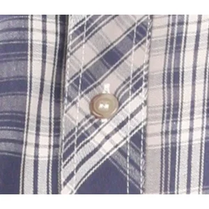 Black Stallion AR/FR Cotton Work Shirt, Blue Plaid WF2110-PB