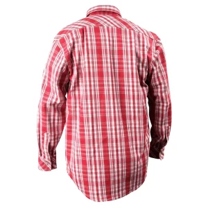 Revco Black Stallion 7oz FR Welding/Work Shirt (Plaid Red) #WF2110-PR