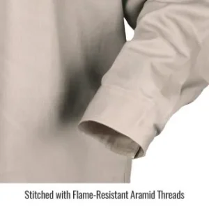 Revco Black Stallion Flame-Resistant (FR) Cotton Work Shirt (Stone) #WF2110-ST