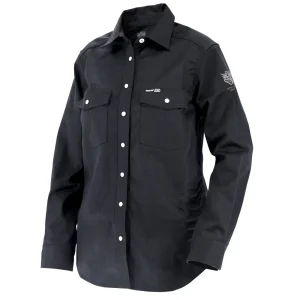 Black Stallion AngelFire Women’s 7 oz. AR/FR Cotton Work Shirt – WF3515-BK