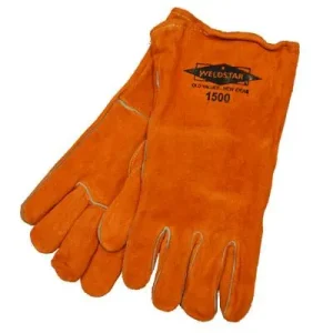 Revco Welding Gloves: Rust Cowhide – Large
