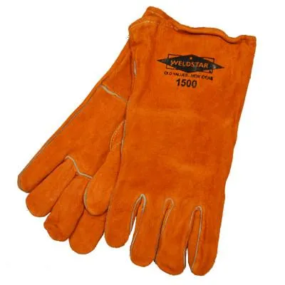 Revco Welding Gloves: Rust Cowhide – Large