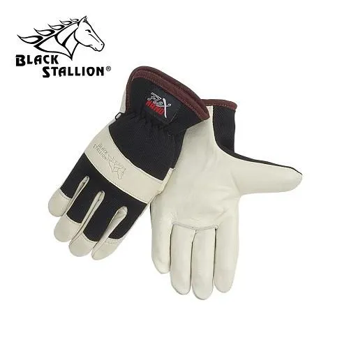 Revco 19C Flexhand Drivers Gloves: Cowhide/Spandex