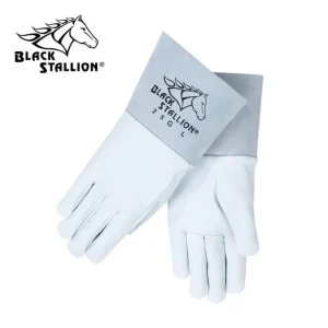 Black Stallion® (Revco) 25G Grain Goatskin TIG Welding Gloves