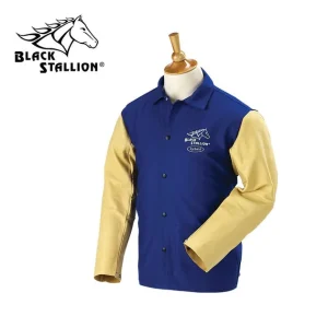 Revco Hybrid™ Performance Blue Welding Jacket – FRB9-30C/PS