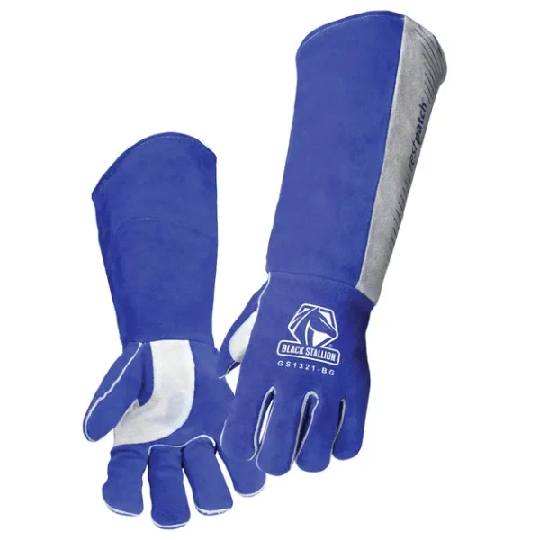 Revco 21″ Split Cowhide Stick Gloves w/ RestPatch