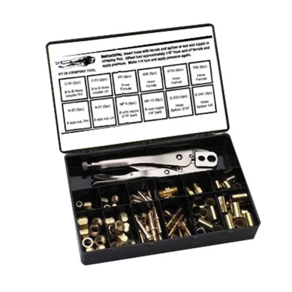 WELDCOTE RK-24-WCM Hose Repair Kit, B Size Fittings