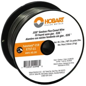 Hobart E71T-11 .035 Flux-Cored Welding Wire – 2# Spool S222108-019