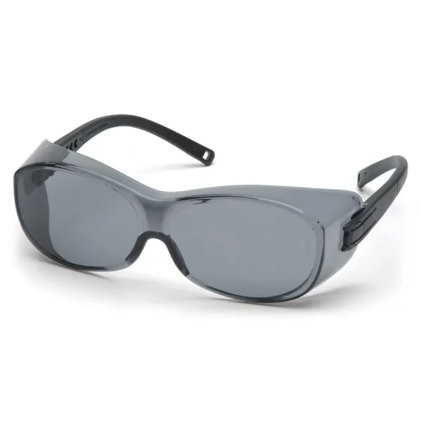 Pyramex S3520SJ OTS Black Safety Glasses W/ Gray Lens (12 each)
