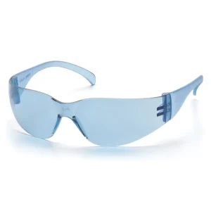 Pyramex S4160S Intruder Infinity Blue Safety Glasses W/ Infinity Blue-Hardcoated Lens (12 each)