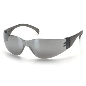 Pyramex S4170S Intruder Silver Mirror Safety Glasses W/ Silver Mirror-Hardcoated Lens (12 each)