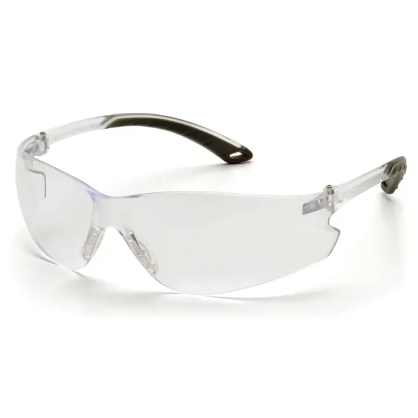 Pyramex S5810S Itek Clear Safety Glasses W/ Clear Lens (12 each)