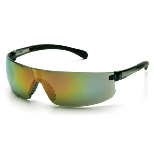 Pyramex S7255S Provoq™ Gray Safety Glasses W/ Multi-color Mirror Lens