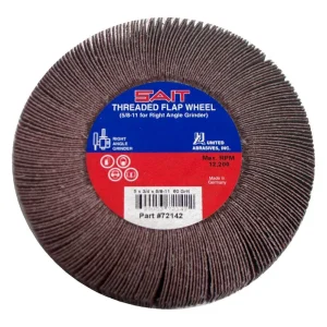 Sait 72142 5 x 3/4 x5/8-11 60 grit