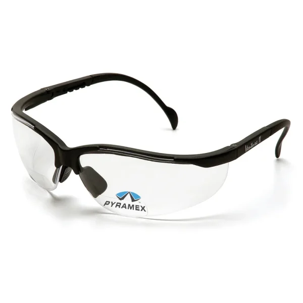 Pyramex SB1810R30 V2 Readers Black Safety Glasses W/ Clear + 3.0 Lens (6 each)
