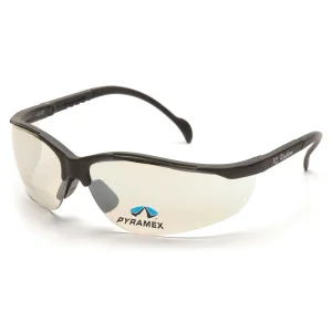 Pyramex SB1880R25 V2 Readers Black Safety Glasses W/ Indoor/Outdoor Mirror + 2.5 Lens (6 each)