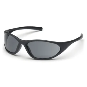 Pyramex SB3320E Zone II Matte Black Safety Glasses W/ Gray Lens (12 each)