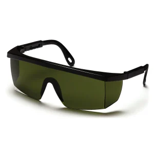 Pyramex SB460SF Integra Black Safety Glasses W/ 3.0 IR Filter Lens Lens (12 each)